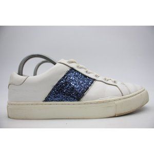 Tory Burch Carter Glitter Sneaker Women's Size 7.5 M Lace Up
